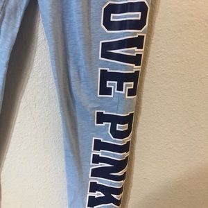 Pink Victoria’s Secret Jogger Sweatpants